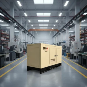 10KW 20KW 30KW Silent Diesel Open Frame Generator Set ATS 50 60Hz 1800 RPM 24V DC Electric Start 1 Year Warranty for Home Use
