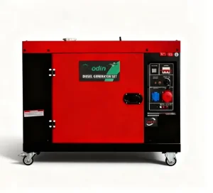 10KW Air Cooled Silent Portable Diesel Generator 12KVA with ATS 50Hz 1 3 Phase