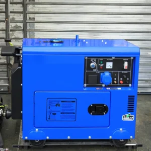 10KW Diesel Generator Soundproof Standby Electric Power Plant with ATS Option 220V 380V 60Hz 3Phase 110V 480V Range