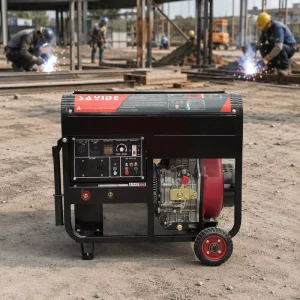 10KW Heavy Duty Diesel Welder Generator Portable Generator Welding Machine Set for Construction Use