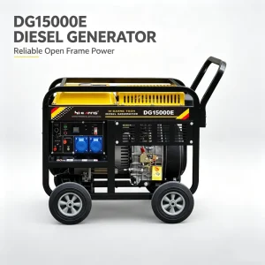 10KW Portable Open Frame Diesel Generator 110V 220V 50/60Hz Emergency Power