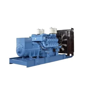 10V1600G20F Open Type MTU Diesel Generator 400kW 500kVA 50Hz 60Hz with ATS for Data Center Standby Power