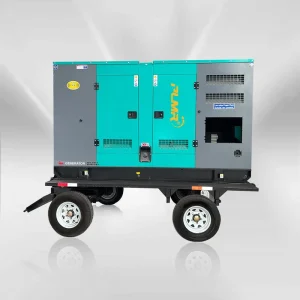 10kW-20kW Trailer Type Diesel Generator Set Genset Outdoor Use Mobile Power Solution Silent Trailer Diesel Generators