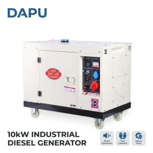 10kW Diesel Generator Silent Portable Generator 10000W Duty Generator Electric Start For Industrial Construction Backup Power
