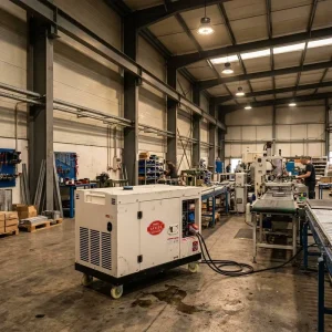 10kW Silent Diesel Generator 10kVA Soundproof Portable Diesel Generator for Home Backup and Industrial Power Use