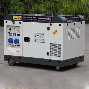 10kva 10kw 11kw 12kw Single Phase Super Silent Two Cylinder Air Cooled Power Diesel Engine Generator Set
