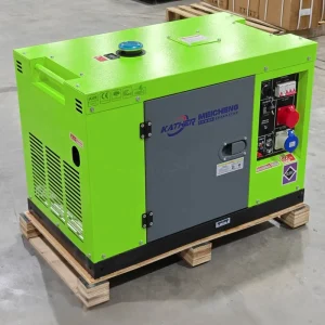 10kva 12kva 15kva Air Water Cooled 1 3 Phase Silent Diesel Generator Auto Start Generador Electrico Standby Electric Power Plant