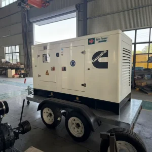 10kva 20kva 25kva 50kva 60kva 75kva 100kva 125kva 150kva 200kva Cumminss Engine Diesel Generator Mobile Trailer Type