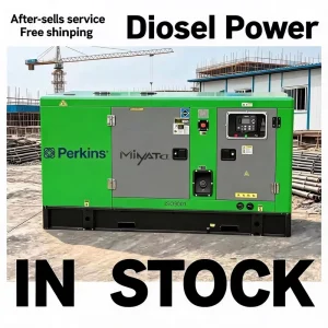 10kva 50kva 100kva 150kva 200kva 300kva Villa Office Building Set for Daily Use Water Cooled Low Noise Diesel Generator