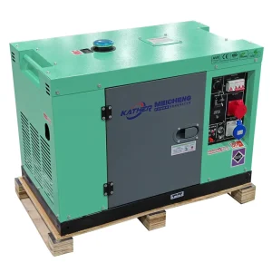 10kva 8kva 6kva 5kva Single Phase 3 Phase Silent Diesel Generator Set 1500RPM 1800 RPM Remote Auto Electric Start Diesel Genset