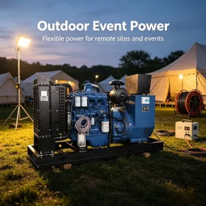 10kva Generator 25Kva Silent Diesel Generator for Commercial Building Power Plant CE Certified