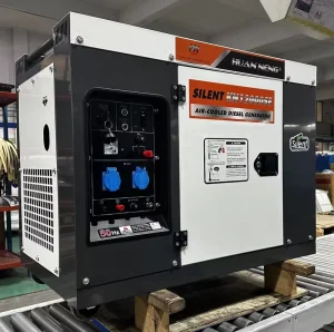 10kva Silent Diesel Generator 110V 220V Single Phase Double Voltage Soundproof 12kw Quiet Diesel Generator For Industrial Use