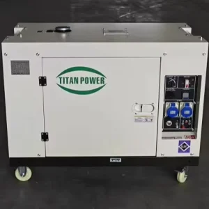 10kw 12kva Silent Diesel Generator Set 10kva Genset Portable Soundproof Inverter Diesel Generator