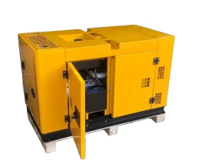 10kw 12kva Single 3 Phase AVR Silent Diesel Generator with Electric Start ATS & Remote Start Mobile 220V 380V 50 60Hz