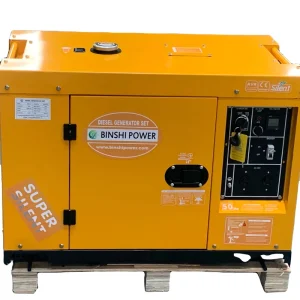 10kw 20kw Portable Super Silent Diesel Generator Single Three Phase Gensets Small Diesel Generator