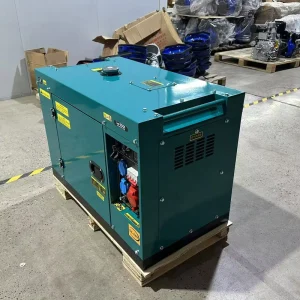 10kw Diesel Generator Silent Air Cooled 11005FAE Electric Start Portable Power