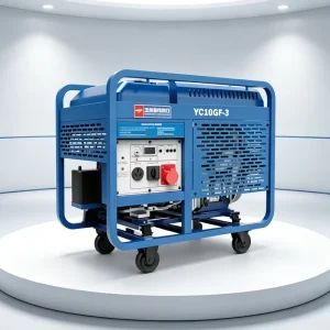 10kw Diesel Generator Single Three Phase Equal Power Air Cooled Twin Cylinder Electric Start Portable Open Frame Genset with AVR