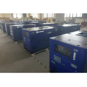 10kw Silent Diesel Generator with R2V88 Air Cooled Engine 220V 400V 380V 230V 110V Rated Voltage 3 Phase 1500rpm Speed