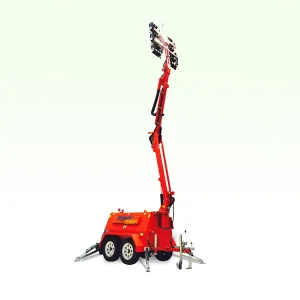10m Hydraulic Mast Light Tower JCB Diesel Generator Mobile Led Light Towers