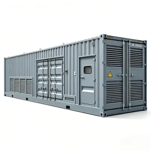 1100kW 1375kVA 1200kW Container Type Diesel Generator Commercial Building Fire Backup Power