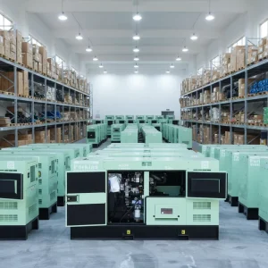 1103A 33TG1 Prime Power Diesel Gen Set 36 KW 45 KVA Canopy Enclosed Silent Diesel Generator 40 KW 50 KVA