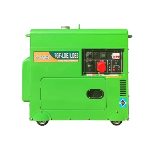 110V 5.5kW DC Single Phase Auto Start ATS 50Hz Silent Type Portable Diesel Generator with Alternator