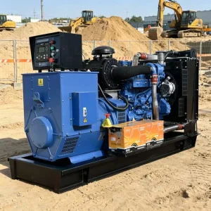 110kW 120kw 150kva Yuchai Open Frame Diesel Generator Set Heavy Duty IP23 Weatherproof Canopy for Road Tunnel Construction