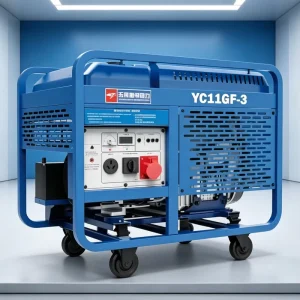 11kW 12kW 230V 50 60Hz Single Phase Diesel Generator Twin Cylinder Air Cooled Super Silent Portable Genset 40L Fuel 1800 RPM