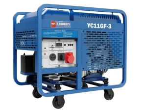 11kw Diesel Generator 12kW Max Double Cylinder Air Cooled 3 Phase 400V 230V Portable Power Genset for Various Application