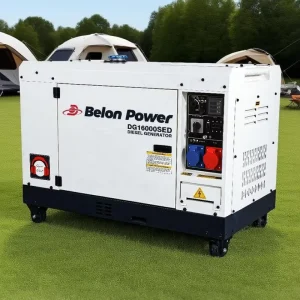 12 13KW 50HZ 60HZ China Air cooled Silent Diesel Generators Stable Power Continuous Output Standby Genset for Home Use