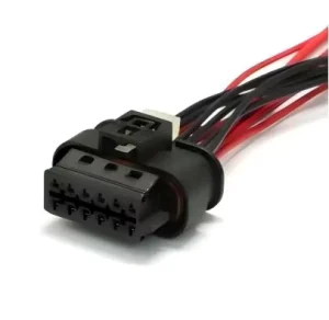 12-pin Female Waterproof Car Wiring Harness Connector with 15cm Wiring Harness