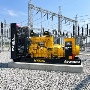 1200kW Prime Open Frame 3 Phase 50Hz Industrial Heavy Duty Diesel Generator Set Water Cooled 24V DC Electric Start