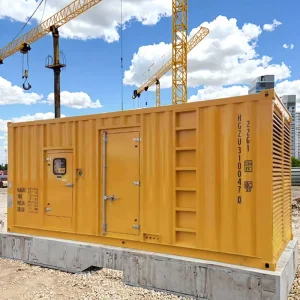1200kw Electronic Diesel Power Heavy Duty 1.2mw Silent Electric Generator With Cummins Engine for Mining Industry