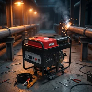 120A 200A 250Amp 4 Stroke Air Cooled Diesel Engine Welding Machine 10kva Portable 2 in 1 Diesel Generator Welder