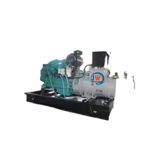 120KVA Engine Open Frame Diesel Generator Set with Remote Control ATS 50Hz Low Noise