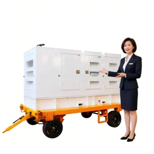 120KW 150KVA 250kVA 300kVA 400kVA Cummins Silent Diesel Generator Portable Mobile Genset