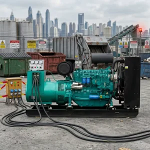 120KW 150KVA 3 Phase 50Hz Open Frame Diesel Generator Set Euro 3 Certified for Southeast Asia Construction Site
