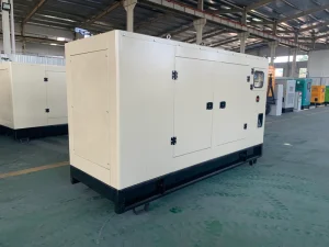 120KW 150KVA Single Phase Silent Diesel Generator Set for Commercial Building Emergency Use