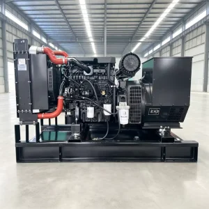 120KW Open Frame Diesel Generator Set With Shock Absorber Base for Mall Construction Backup Power