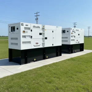 120KW Silent Power Generator Diesel Set 3phase Diesel Generators With Automatic Transfer Switch