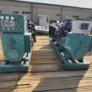 120Kw 24V DC Electric Start 80Kw Rated Industrial Power 60Hz Frequency Generator ATS IP 23 3 Diesel Electric