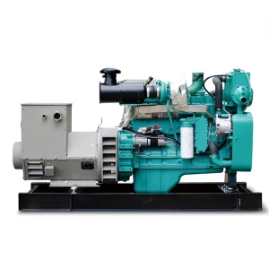 120hp Diesel Boat Engine Generator Set 120 hp With USA 6BT Cummins Marine Generator