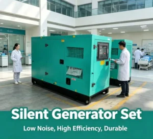 120kVA 96kW Silent Enclosed Diesel Generator Set Low Vibration Diesel Genset