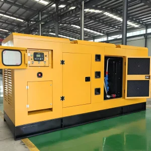 120kW 150kVA 380V Three Phase 50Hz Silent Type Diesel Generator Set 1500rpm Speed 400V 110V Brushless All Copper Alternator ATS