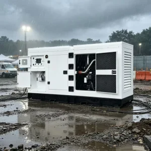 120kW 150kVA Cumins Soundproof Diesel Generator Set ATS Auto Start Remote Monitoring 8H Tank for Rental Factory Mining Power