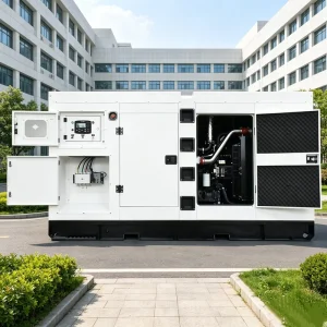 120kW 150kVA Silent Diesel Generator Set 6BTAA5.9-G12 Engine Auto Start ATS Low Noise 70-75dB for Hospital Standby Power