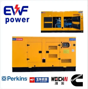 120kw 150kva Soundproof Silent Generator Set Industrial and Household Use Diesel Generator