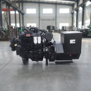 123kW Turbocharged Diesel Water-cooled Open-frame Generator 380V 50Hz ATS Stable High-power Output Heavy-duty Structure Large