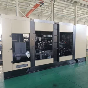 1250kVA 1000kW Low Noise Silent Canopy Diesel Generator with for Engine 24V DC Start Alternator for Industrial Use