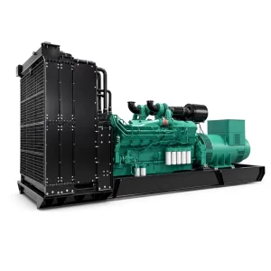 1250kW 1563kVA Industrial Diesel Generator 3 Phase Open Frame Water Cooled Genset With ATS for Factory Data Center Backup